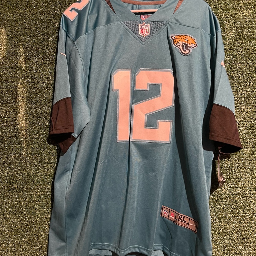Jacksonville Jaguars Jersey | Teal & Black | Men’s | New